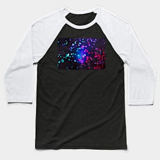 Illuminated background defocused lights Baseball T-Shirt